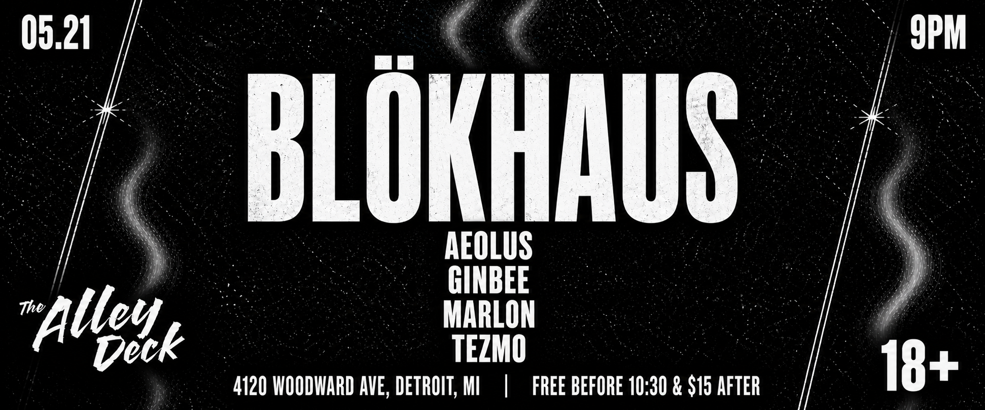 BlokHaus on the Alley Deck