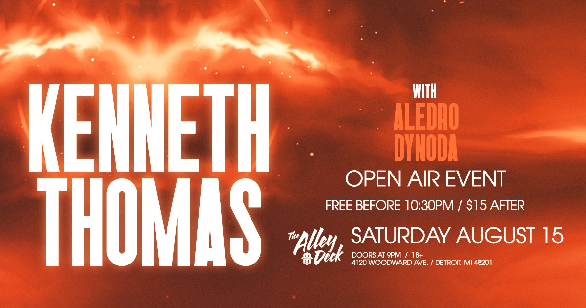 Kenneth Thomas - Open Air Event on the Alley Deck