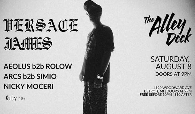 More Info for Versace James & More on the Alley Deck